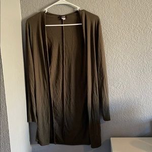 Minette Olive Green Cardigan
